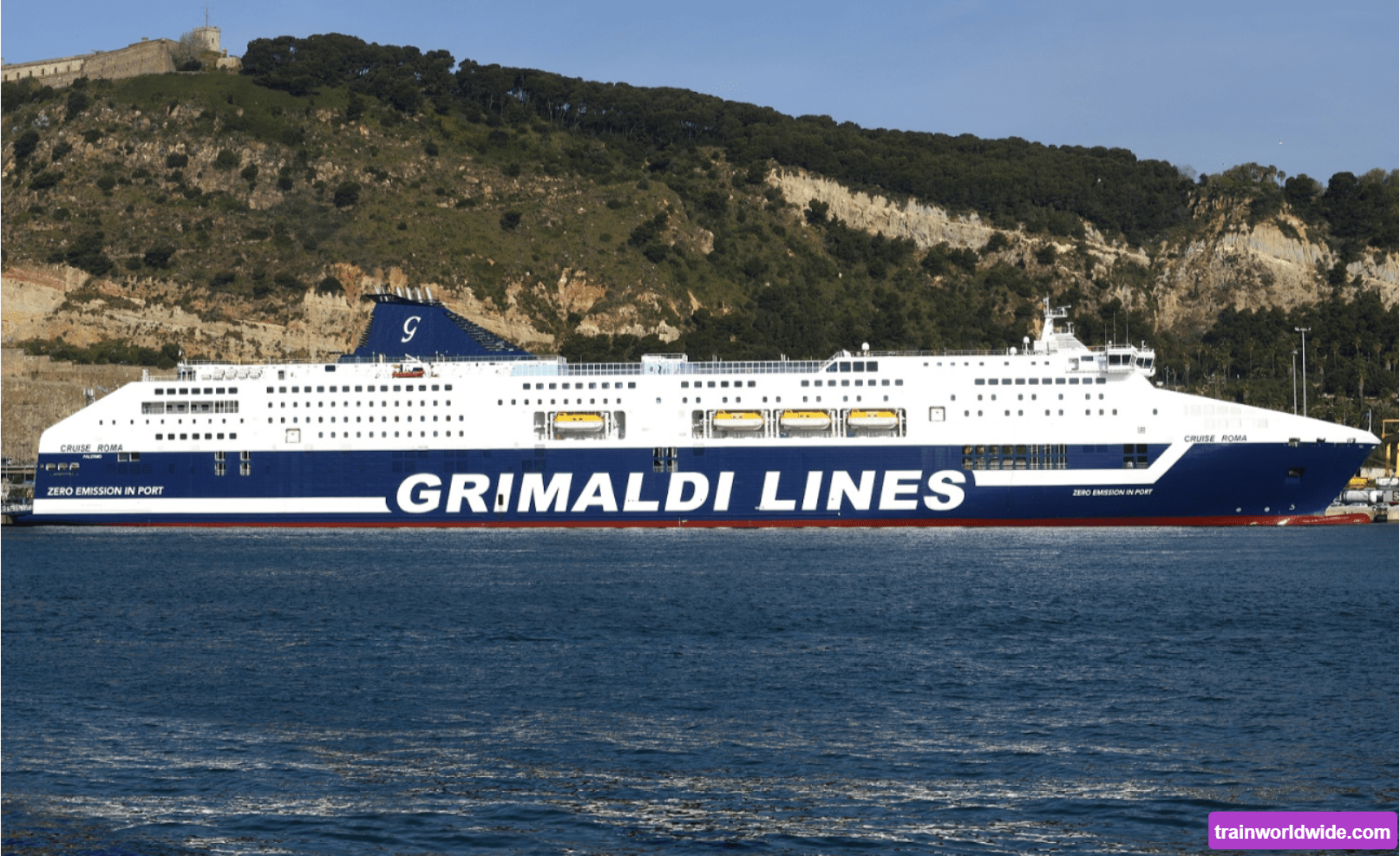 Ferry from Barcelona to Rome